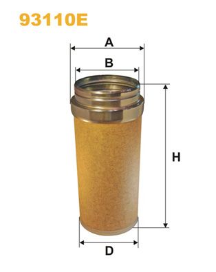 WIX FILTERS Фильтр добавочного воздуха 93110E